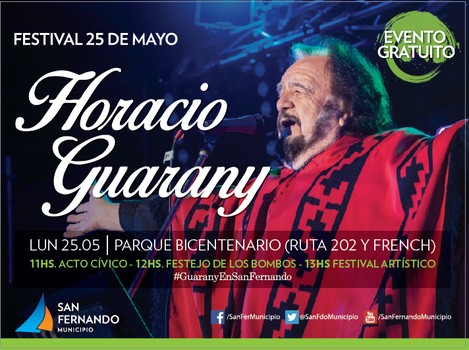 Horacio Guarany en San Fernando