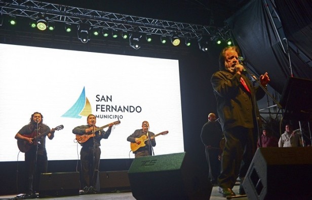 Horacio Guarany brilló ante más de 25.000 personas en San Fernando