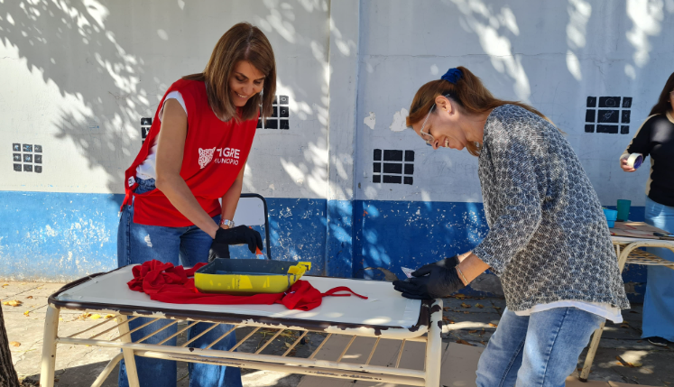 Con una jornada de voluntariado en Benavídez, el Municipio de Tigre acompañó el 150° aniversario del fallecimiento de Juana Manso