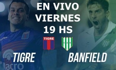 Tigre vs Banfield por la decimotercera fecha de la Superliga 17-18 en VIVO por La Folk Argentina y Argen TV