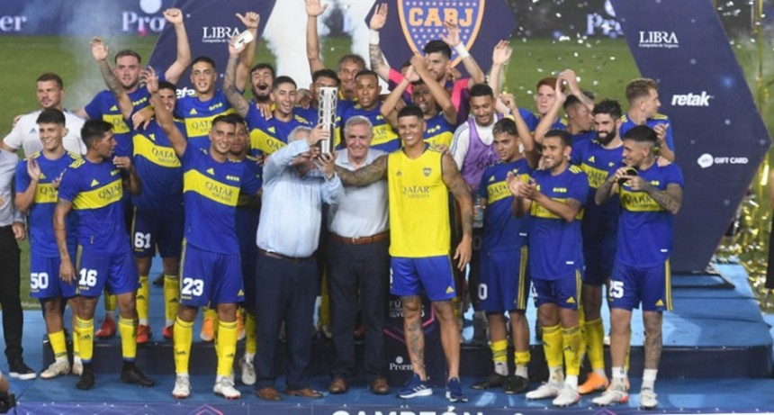 Boca venció a San Lorenzo y se quedó con el primer título del año