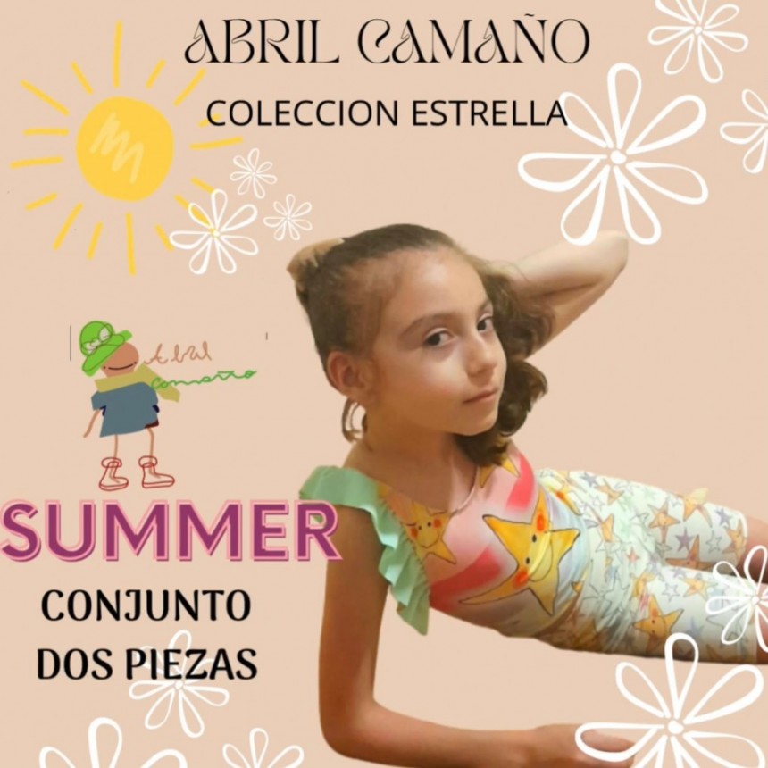 A solo dos meses del lanzamiento la línea verano, Abril Camaño ya es conocida y reconocida en todo nuestro país