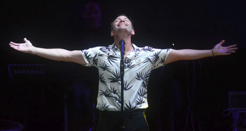 Luciano Pereyra ofreció un concierto gratuito ante más de 100 mil personas en Luján