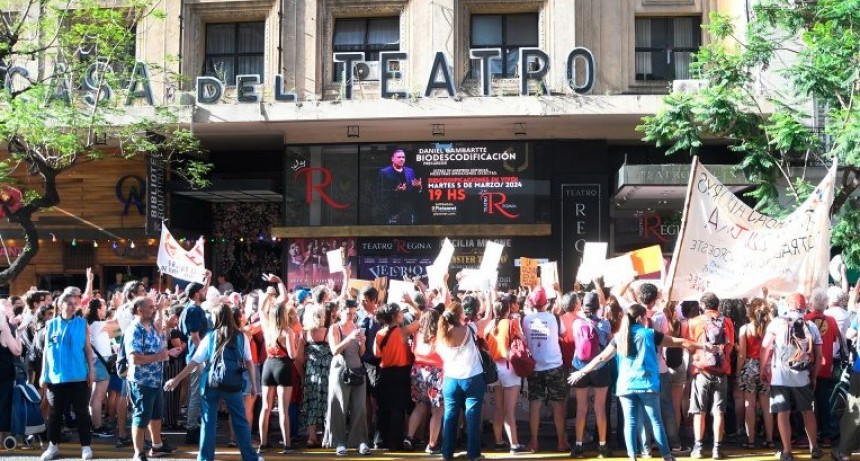 Organizaciones del arte y la cultura defendieron el Instituto Nacional del Teatro