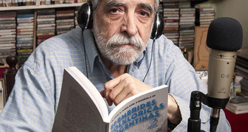  Un 14 de enero de 2021 fallecía el escritor, periodista e investigador folklorico, Juan Carlos Fiorillo