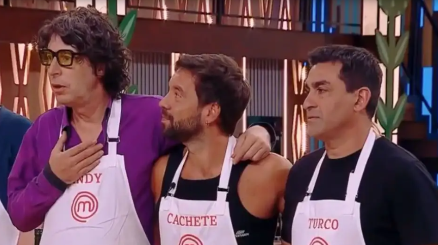 El enojo de Andy Chango en MasterChef Celebrity se volvió viral en redes