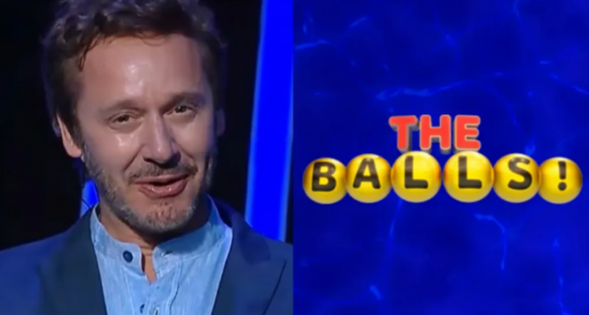 Benjamín Vicuña debutó como conductor en El Trece al frente de “The Balls”