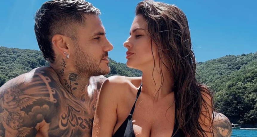 Mauro Icardi celebró un año junto a La China Suárez con un romántico mensaje