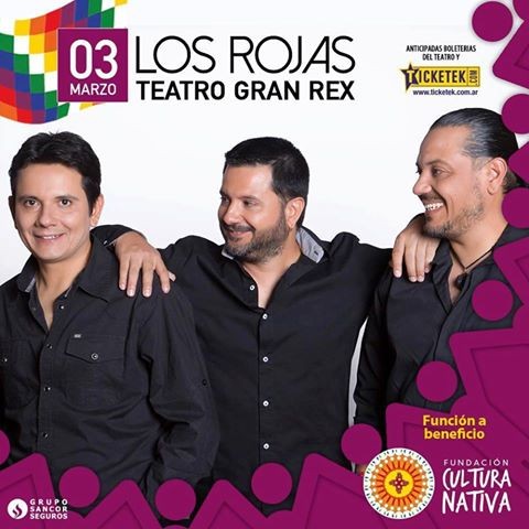 Los Rojas cantarán a beneficio en el Gran Rex y festejarán el cumpleaños de Jorge