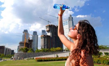 Continúa el tiempo muy caluroso y el alerta amarillo en Capital Federal y el conurbano
