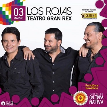 Los Rojas cantarán a beneficio en el Gran Rex y festejarán el cumpleaños de Jorge