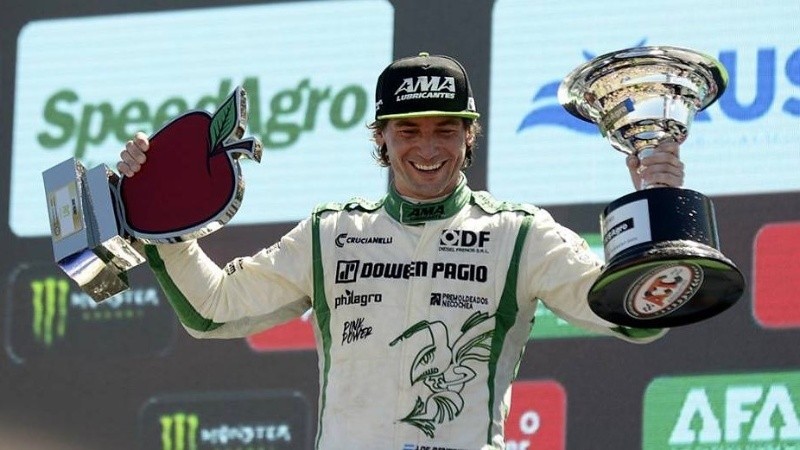 De Benedictis se impuso en Viedma en un final accidentado