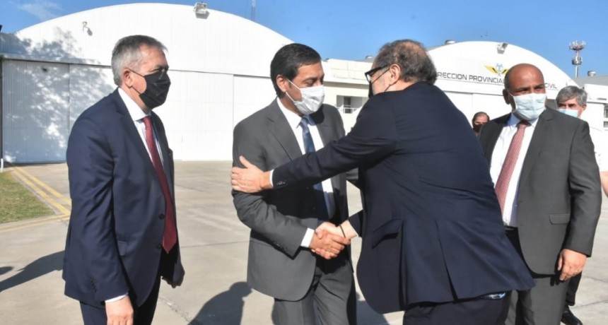  El jefe de Gabinete Manzur y el embajador Argüello visitaron Santiago del Estero 