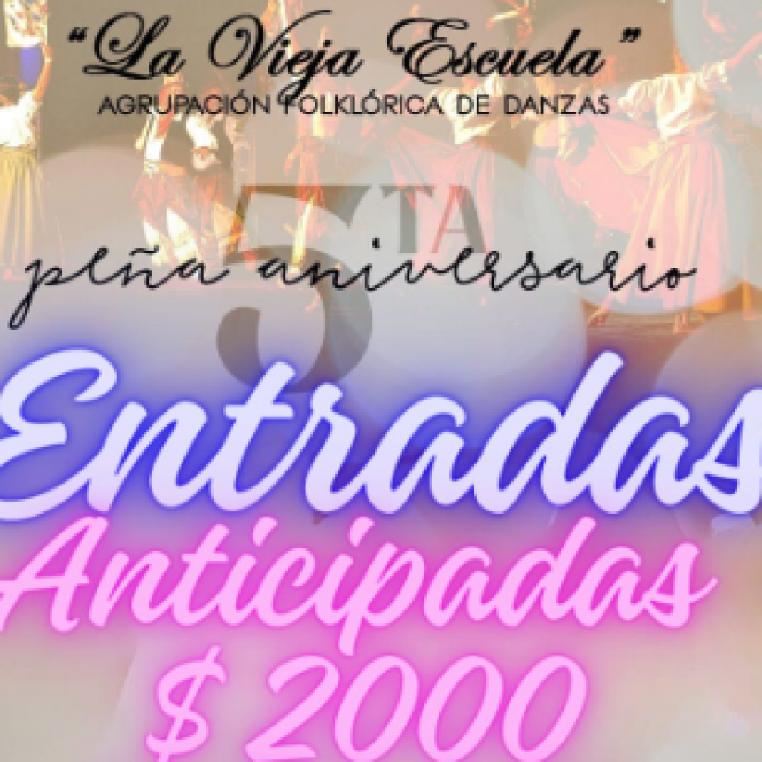 Agrupación la vieja escuela “Peña aniversario”