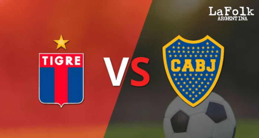 Boca vs. Tigre, por la Copa de la Liga 2024 | EN VIVO 19:45 Hs por La Folk Argentina