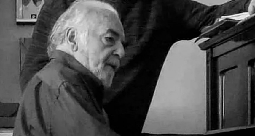 A los 91 años murió el gran pianista de jazz Santiago Giacobbe