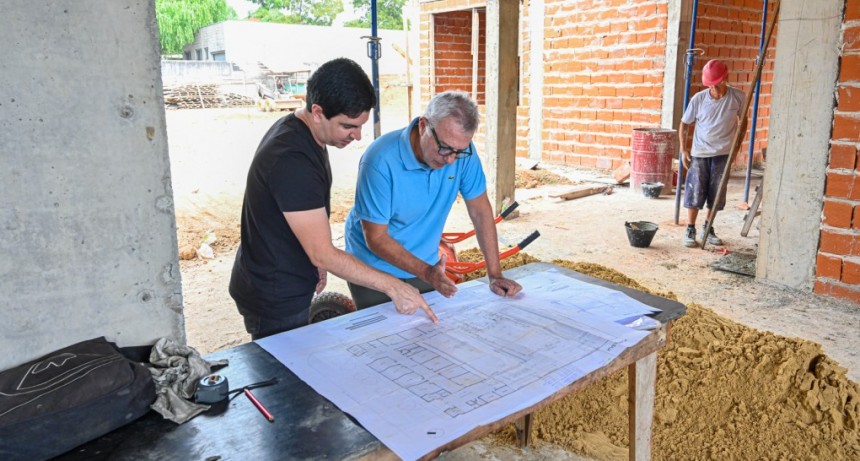 Infraestructura escolar: el Municipio de Tigre intensifica los trabajos de ampliación en establecimientos educativos del distrito