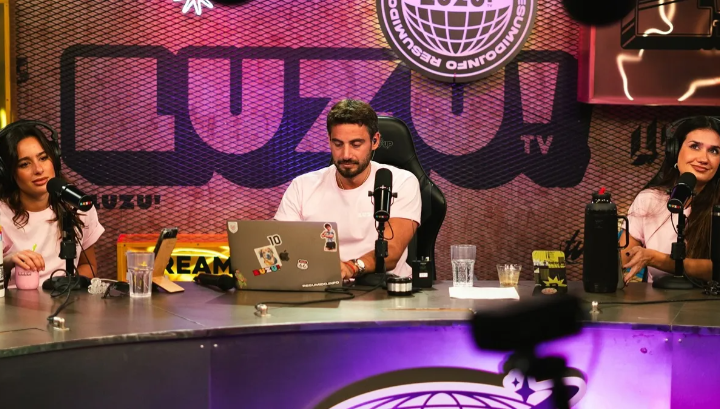 Luzu ajusta su grilla de febrero y deja en pausa a su programa emblema