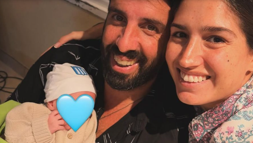 Pura emoción: Flavio Azzaro y Sol Nobile celebraron la llegada de su hijo Piero