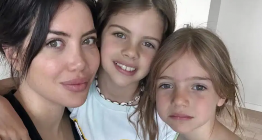 La hijas de Wanda Nara no quieren ir al cumpleaños de Magnolia, la hija de China Suárez, pese al pedido de Mauro Icardi