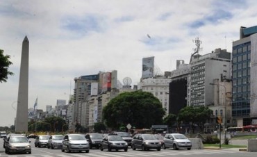 Martes nublado y una máxima de 27 grados en Capital Federal y el conurbano