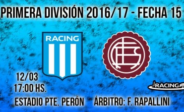 Racing se prueba ante Lanús, que preserva titulares en VIVO por La Folk Argentina