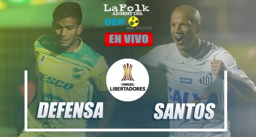 Defensa y Justicia vs Santos, por la Copa Libertadores 2020: EN VIVO por La Folk Argentina