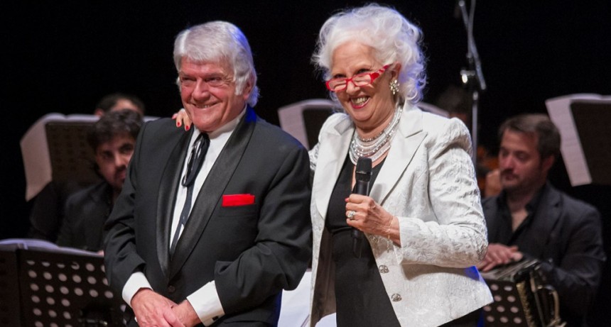 Susana Rinaldi y Osvaldo Piro junto a la Orquesta Nacional de Música Argentina “Juan de Dios Filiberto”