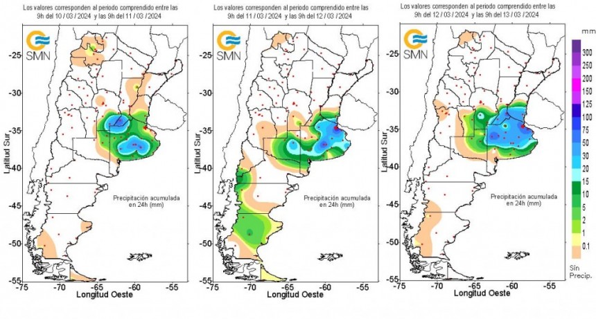 El Niño intensifica las lluvias en el final del verano