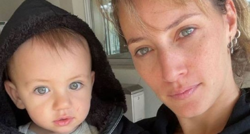 Mica Viciconte mostró el accidente doméstico que sufrió Luca Cubero