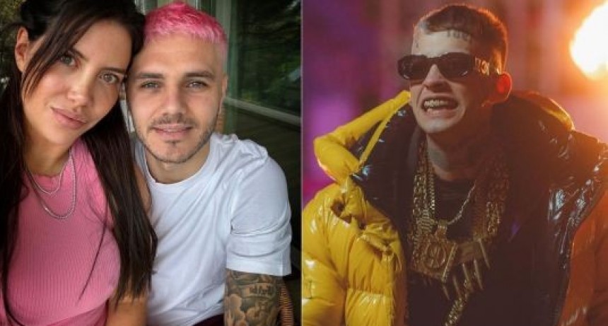 Wanda Nara y Mauro Icardi vivieron un encuentro con L-Gante: el incómodo momento