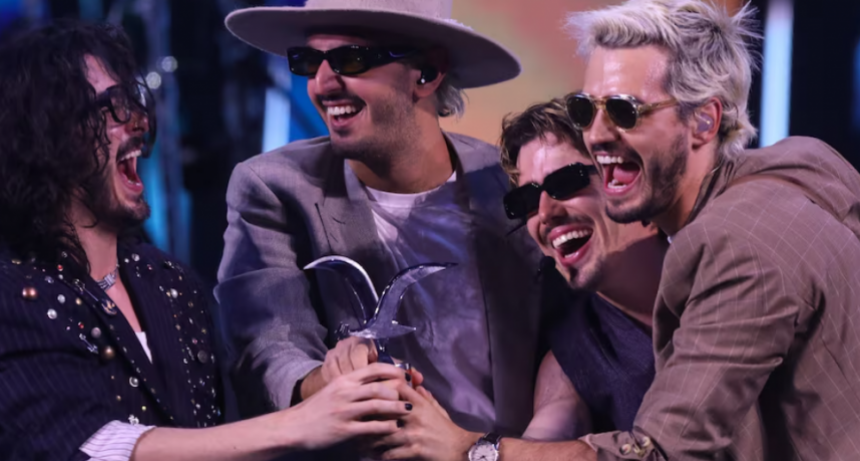 Morat se presentó en el Festival de Viña del Mar