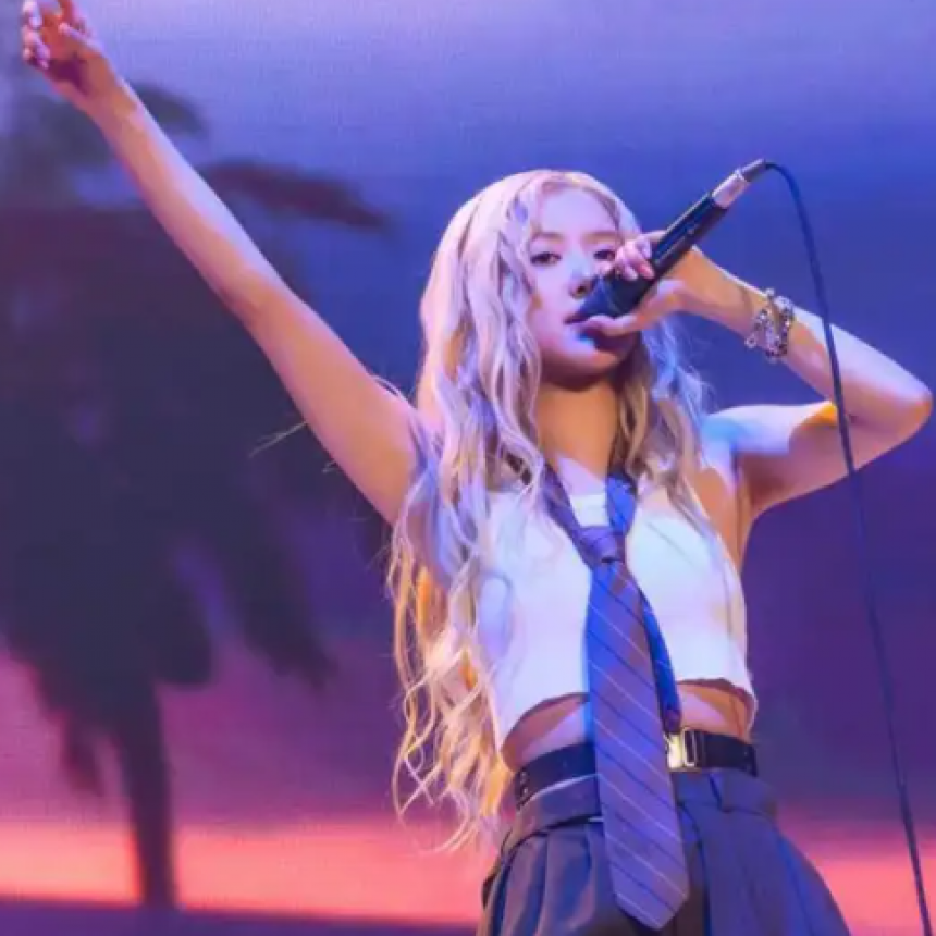 Rosé hizo historia en Spotify con 