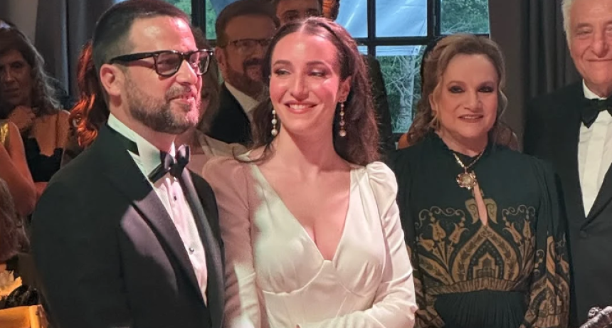 Roc&iacute;o Haz&aacute;n y Dami&aacute;n Aramendi sellaron su amor con una boda so&ntilde;ada