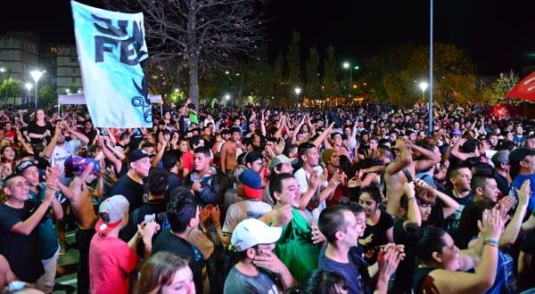 Tarde a puro rock en San Fernando