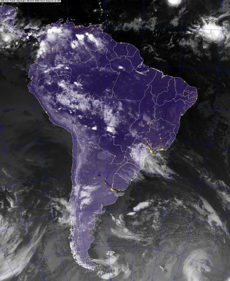 Pronóstico del tiempo para todo el país suministrado por el Servicio Meteorológico Nacional para las 23 provincias 