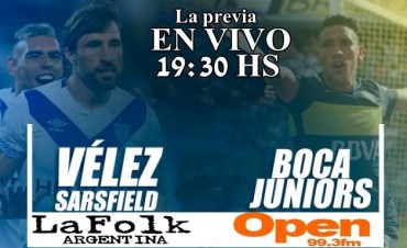 Boca quiere volver a tomar distancia en Liniers viví la previa desde 19:30 Hs por Open 99.3 Fm y La Folk Argentina 