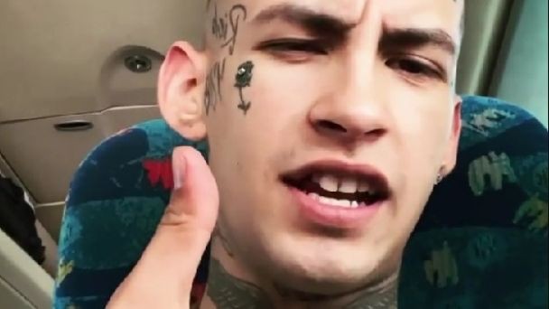 La policía chilena demoró a L-Gante