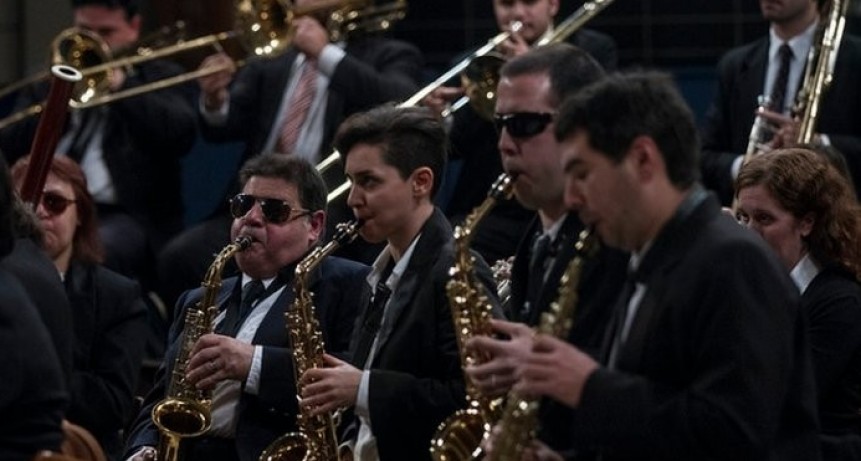 La Banda Sinf&oacute;nica de Ciegos abre su 2022 junto a un coro franc&eacute;s