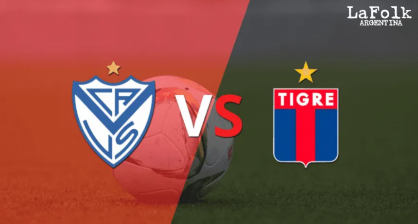 Vélez vs. Tigre, por la Copa Liga Profesional 2022, EN VIVO por La Folk Argentina