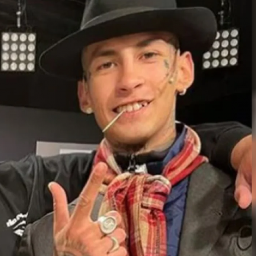 Escándalo con L-Gante: el video a las piñas con su representante a la salida de un boliche