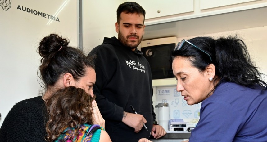 El Municipio de Tigre realiza una campaña de inmunización contra el sarampión