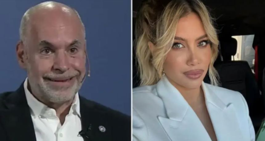 El insólito mensaje de Horacio Rodríguez Larreta a Wanda Nara: 