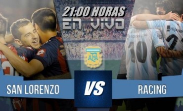 San Lorenzo quiere la recuperación ante Racing desde las 21 Hs por NEXO 104.9 Fm y La Folk Argentina