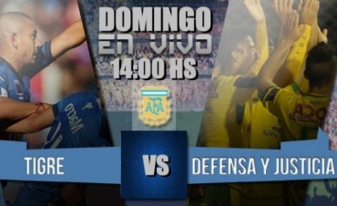 Defensa y Justicia quiere soñar con la Sudamericana ante Tigre 14 Hs en VIVO por NEXO 104.9 Fm y La Folk Argentina 