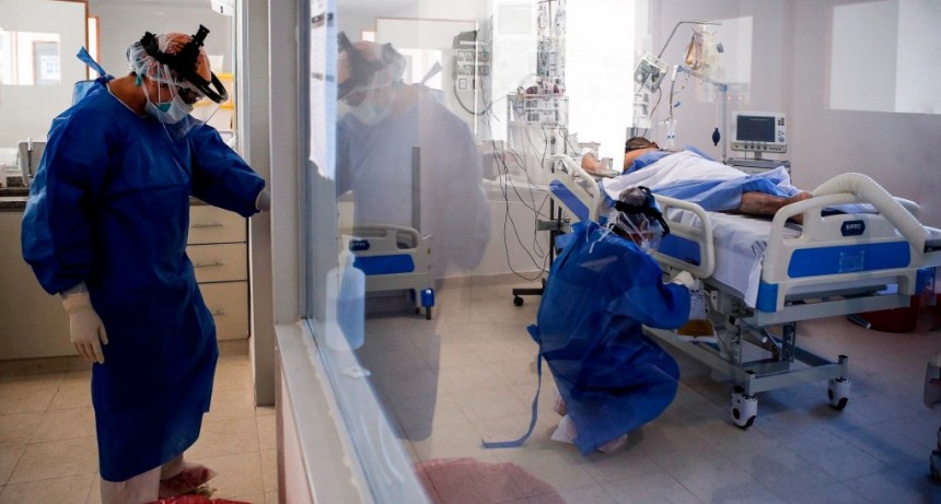 Coronavirus: se mantiene por encima del 80% la ocupación de camas de terapia intensiva