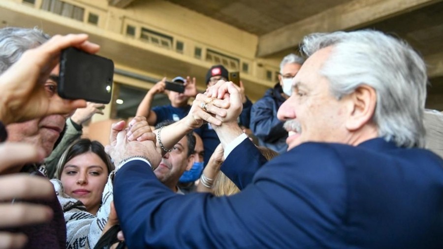 Alberto Fernández avaló la posibilidad de competir por un nuevo mandato