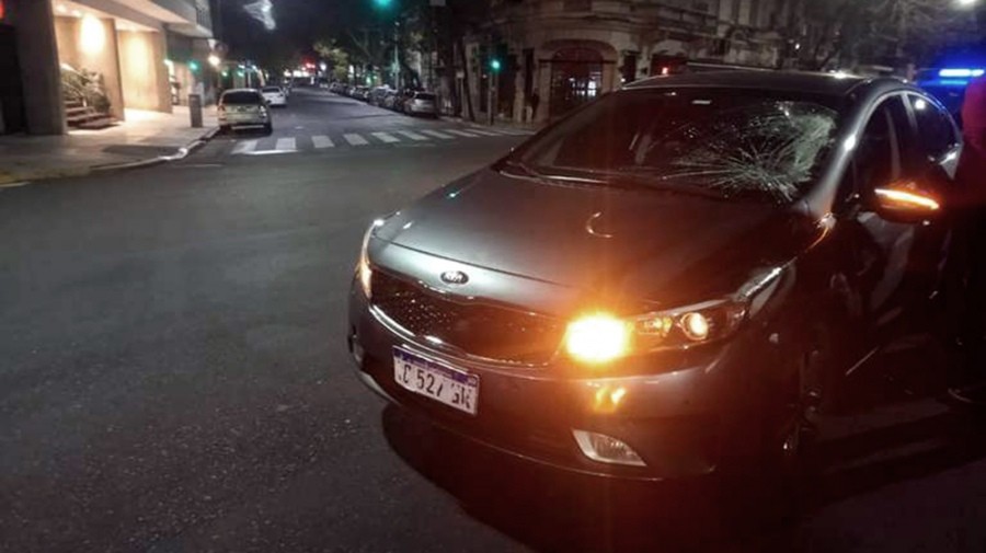 Una repartidora sufrió heridas al ser atropellada por el excandidato a diputado Franco Rinaldi
