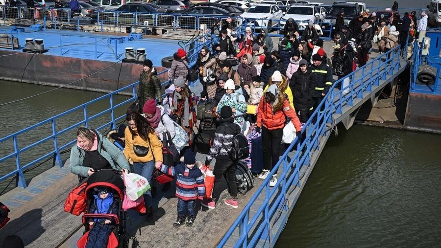 Por la guerra en Ucrania, el mundo superó por primera vez los 100 millones de desplazados
