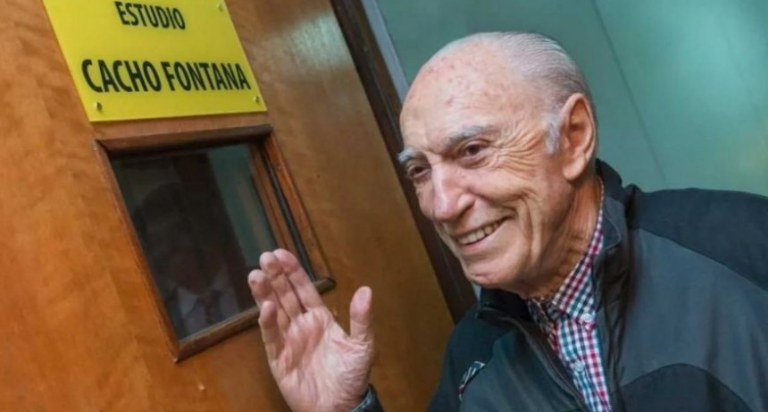 Cacho Fontana está internado en el Hospital Fernández con neumonía